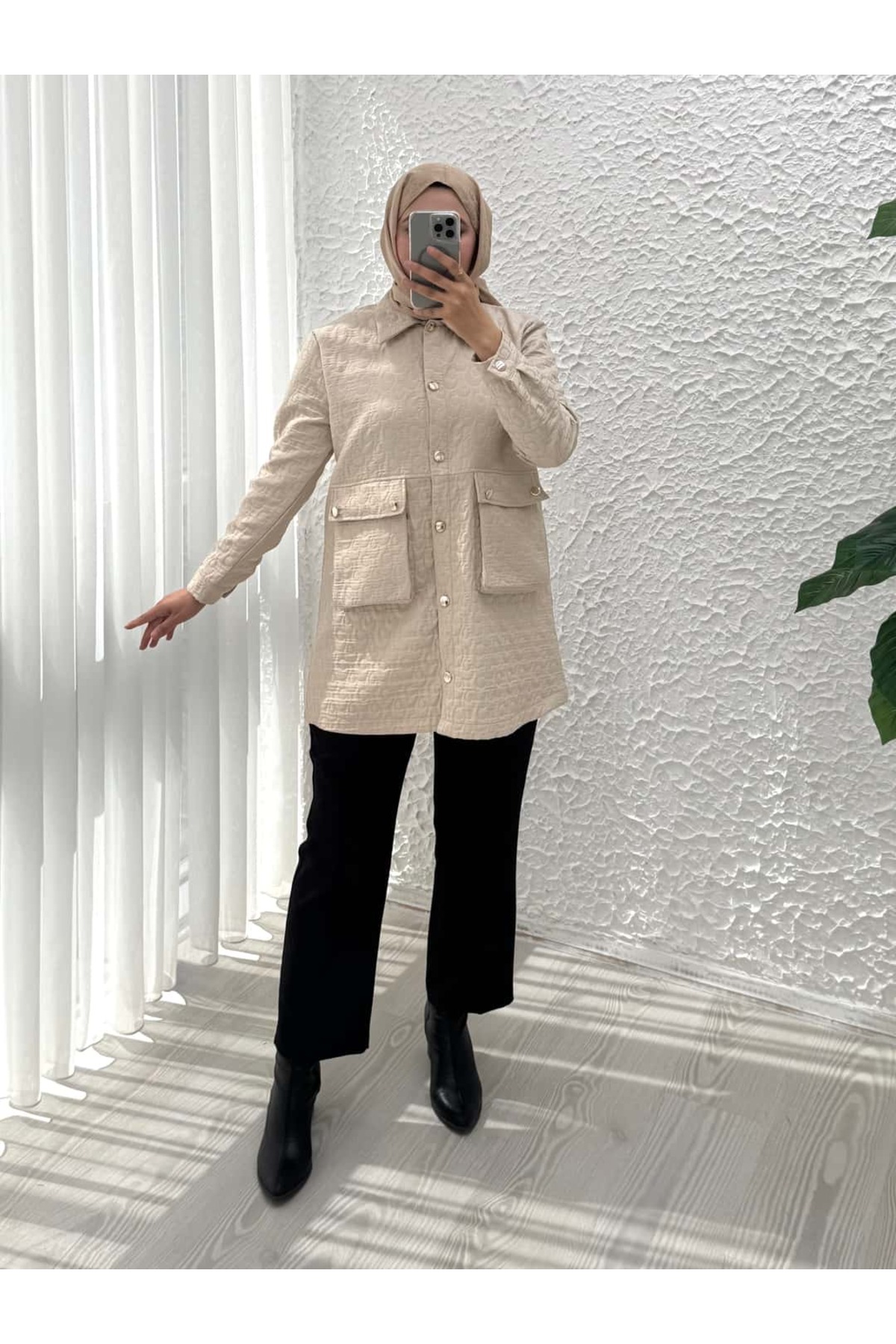 Queyla Aylin Cepli Kapitone Kap görsel 6