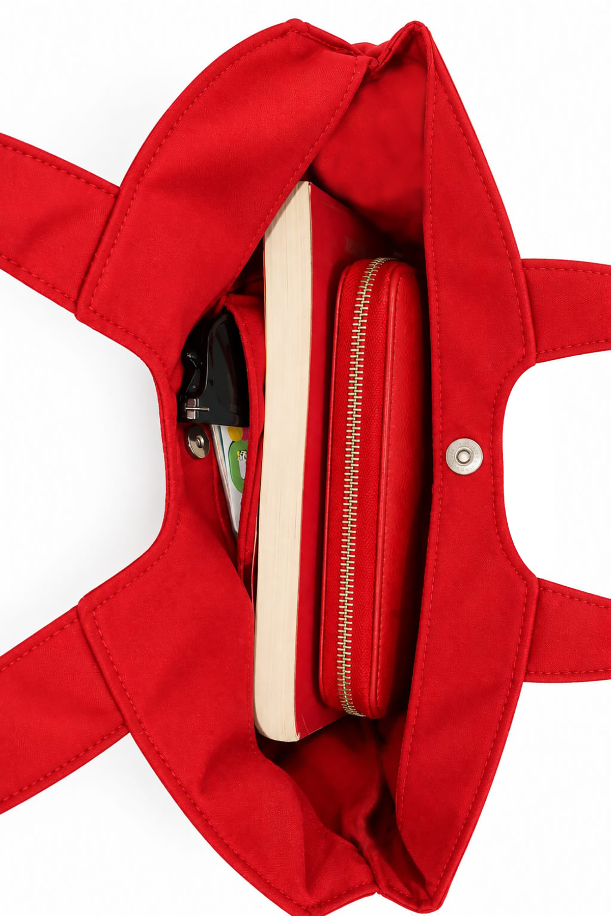 tuttobene STAR BAG Yıldız Çanta Çıtçıtlı İç Cepli Özel Tasarım Omuz Çantası Su geçirmez Leke Tutmaz TB052 görsel 3