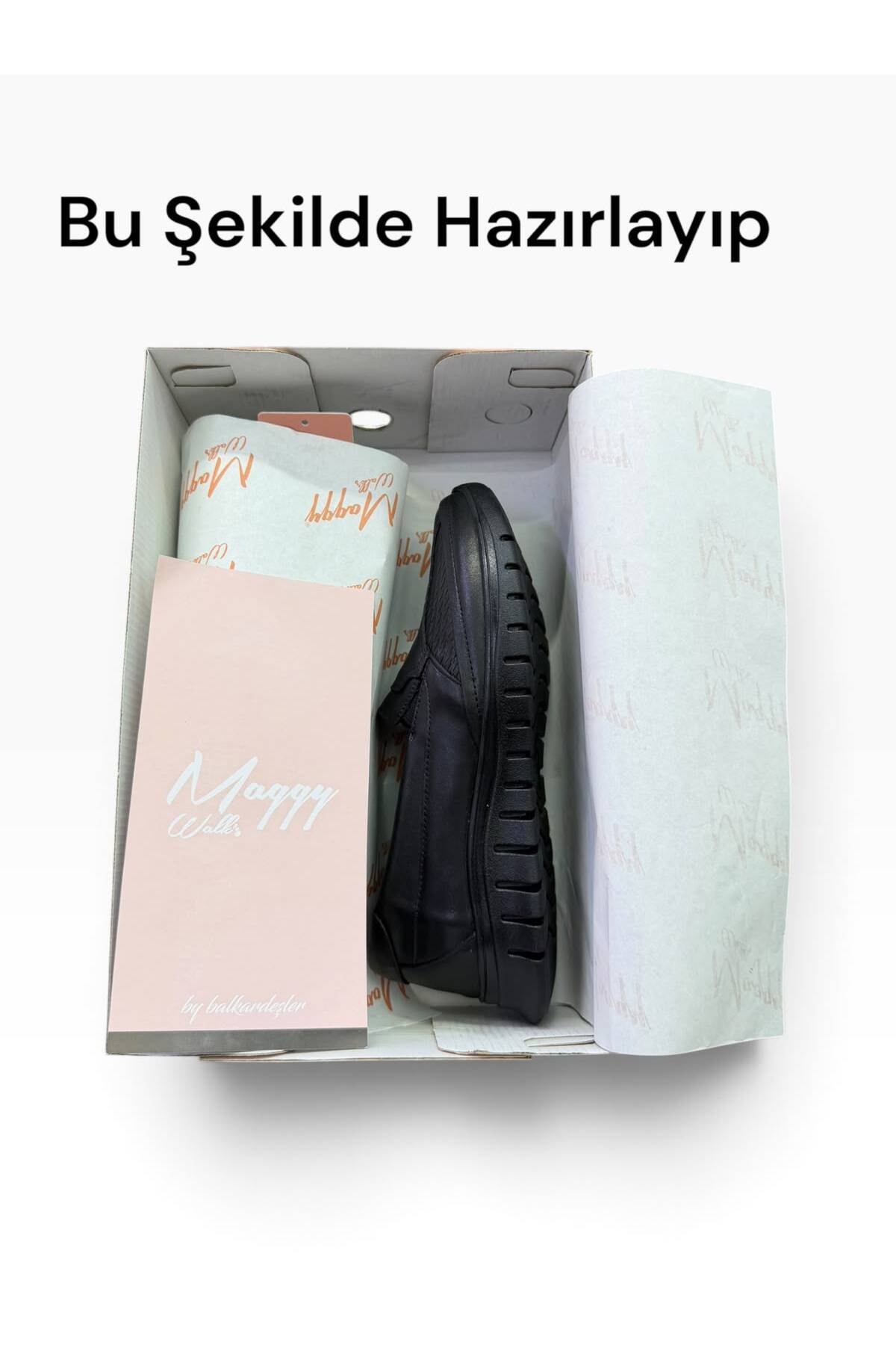 İYİSİNDEN SHOES Hakiki Deri Kadın Anne Ayakkabısı - Kemik Çıkıntısına Uygun - Ortopedik Taban Kaydırmaz Kauçuk Taban Rahat Kalıp görsel 6