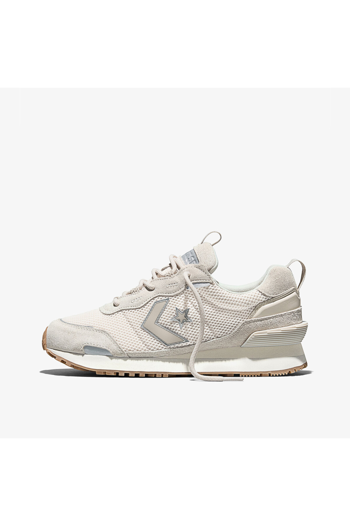 Omega Trainer Hike Unisex Krem Süet Sneaker — بژ A17749C — تصویر 4 از 8