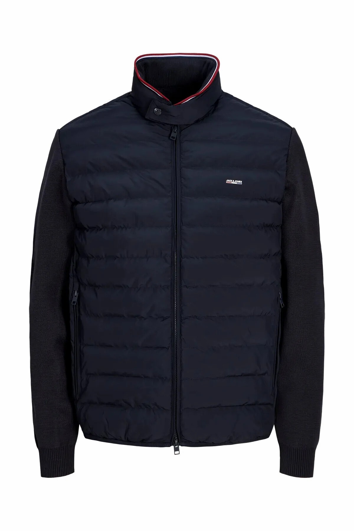 ژاکت هیبریدی مردانه سرمه‌ای Jprblugarry جک اند جونز کت Jack & Jones