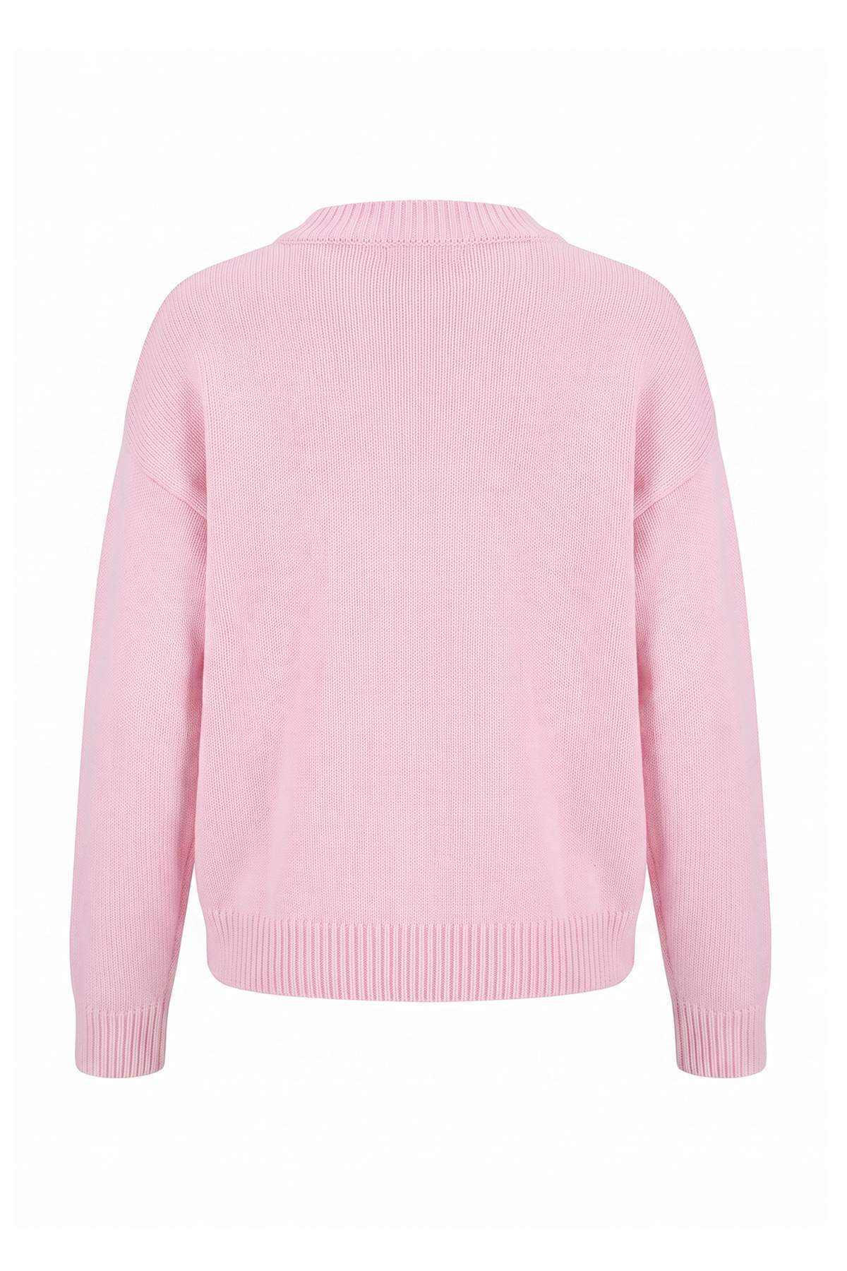 trendyolmilla-womens-pink-plain-long-regular