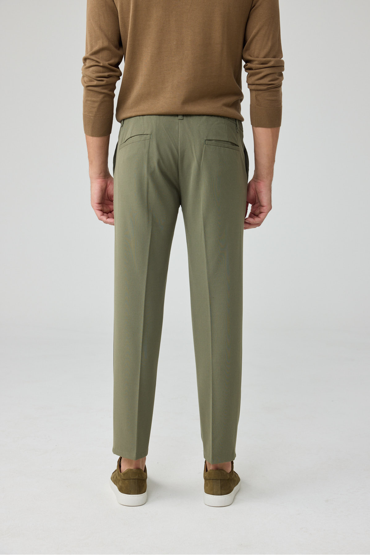 Erkek Comfort Fit Haki Jogger Pantolon | Esnek Kumaş Günlük Rahat Kesim – 169DNGR — خاکی TYC09276C80630C7BD5E29B00 — تصویر 6 از 7