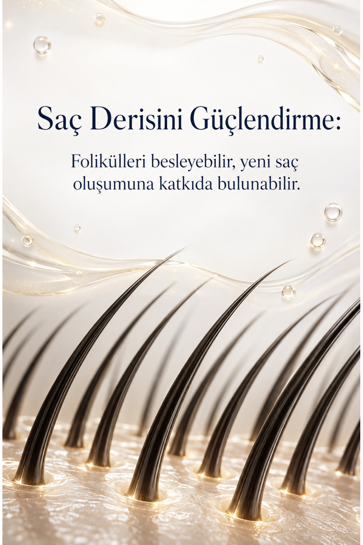 Anti Grey Hair Growth Serum - Beyaz Saç ve Dökülme Kontrolü - Saç Derisini Güçlendirme — AGH01 — تصویر 5 از 9