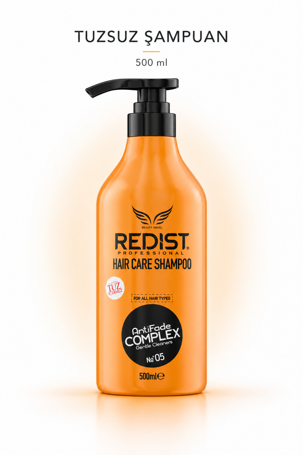 Redist Tuzsuz Brezilya Fönü Şampuanı – Uzun Süreli Pürüzsüzlük ve Yoğun Bakım | Vegan Formül | 500 ml — REDİST- 500 ML - TUZSUZ