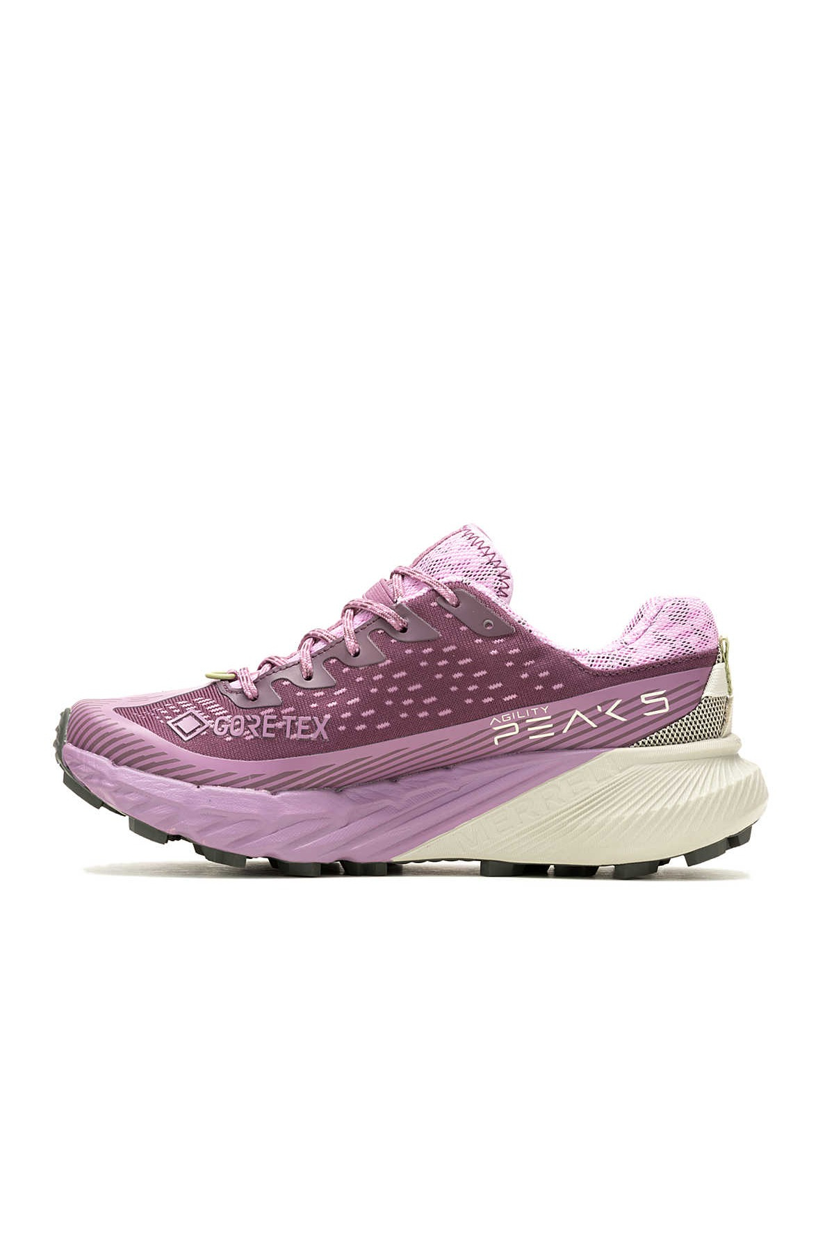 Merrell J068164 AGILITY PEAK 5 GTX Kadın Spor Ayakkabısı pembe mor görsel 3