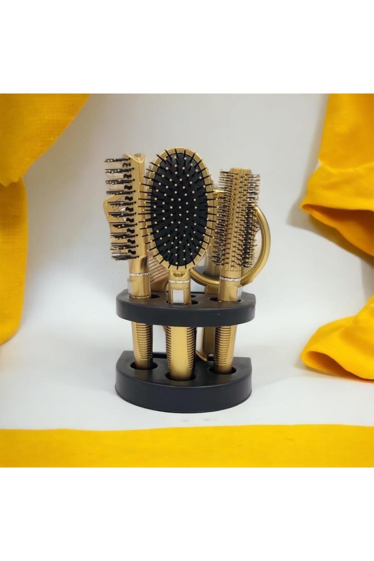 Tarak Seti 5'li Gold Renkli — طلایی GOLD — تصویر 2 از 3