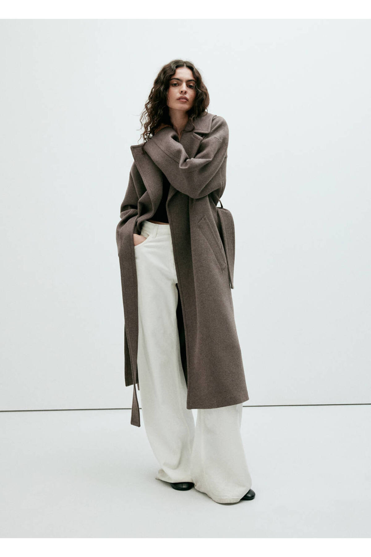 MANGO Woman Coat traviata görsel 2