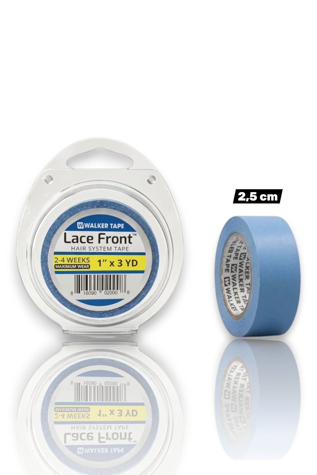 Lace Front™ Roll Tape Protez Saç Bandı Rulo 3 yds (2,74m) — 816090020008 — تصویر 2 از 3