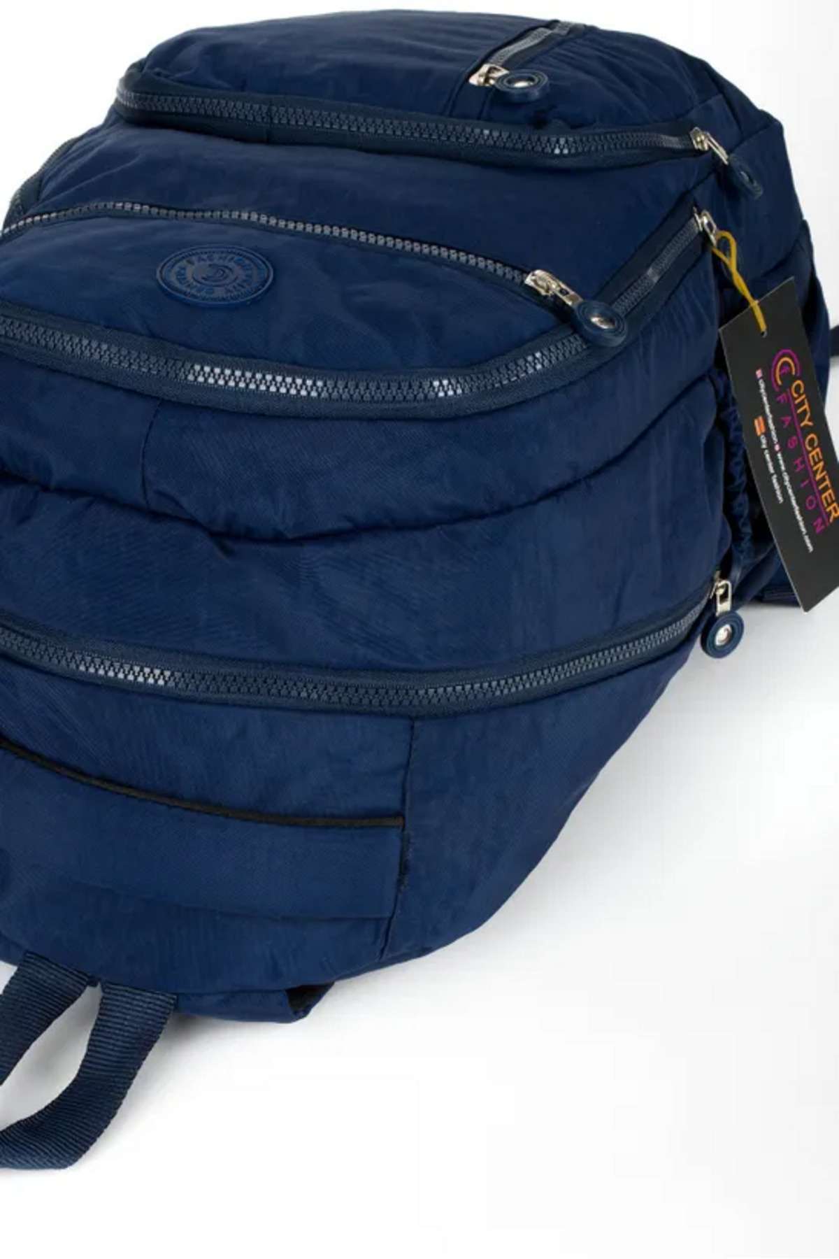 citycenterfashion Unisex Krinkıl Su Geçirmez Kumaş Büyük Boy Çok Gözlü Okul ve Seyahat Sırt Çantası cty-lbn-101 görsel 5