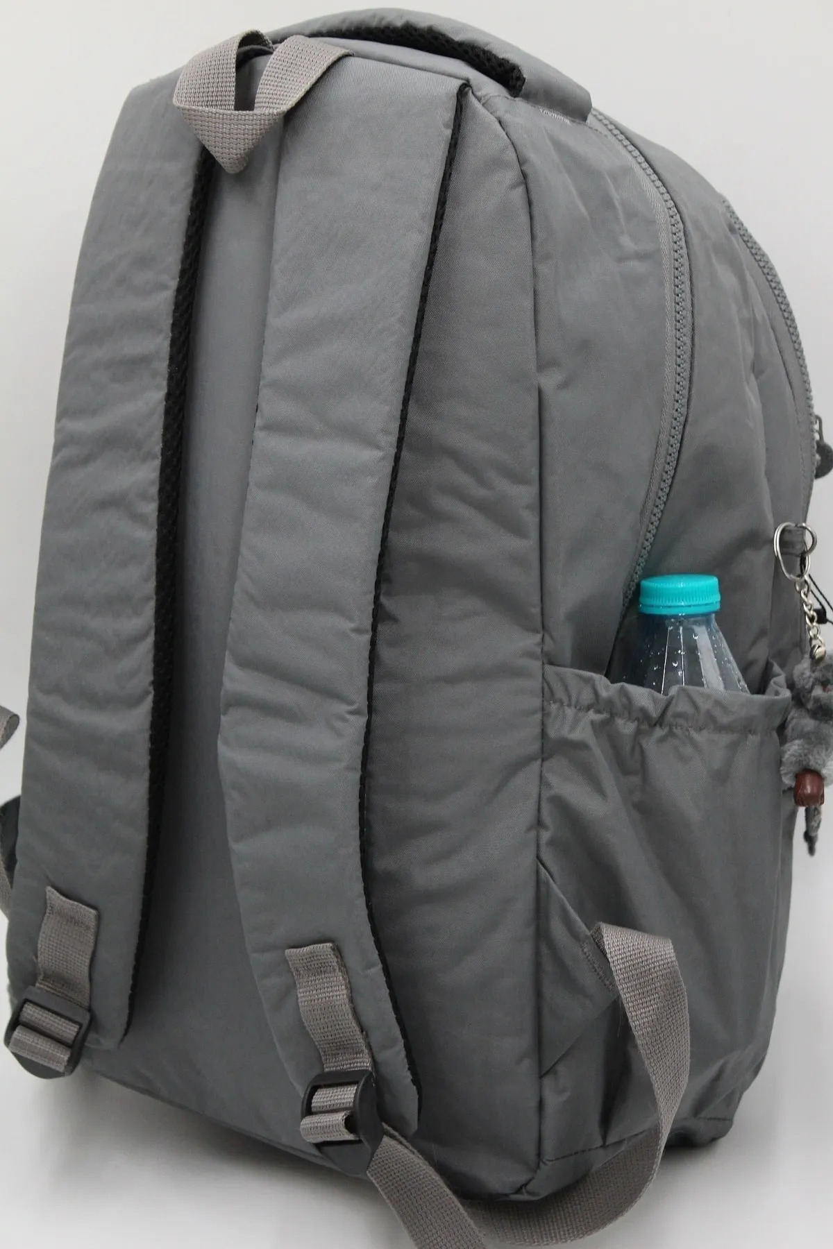 citycenterfashion Unisex Güçlendirilmiş Askı ve Astarıyla Lüx Krinkıl Su Geçirmez Kumaş Büyük Boy cty-lbn-101 Çok Gözlü Okul ve Seyahat Çantası görsel 8