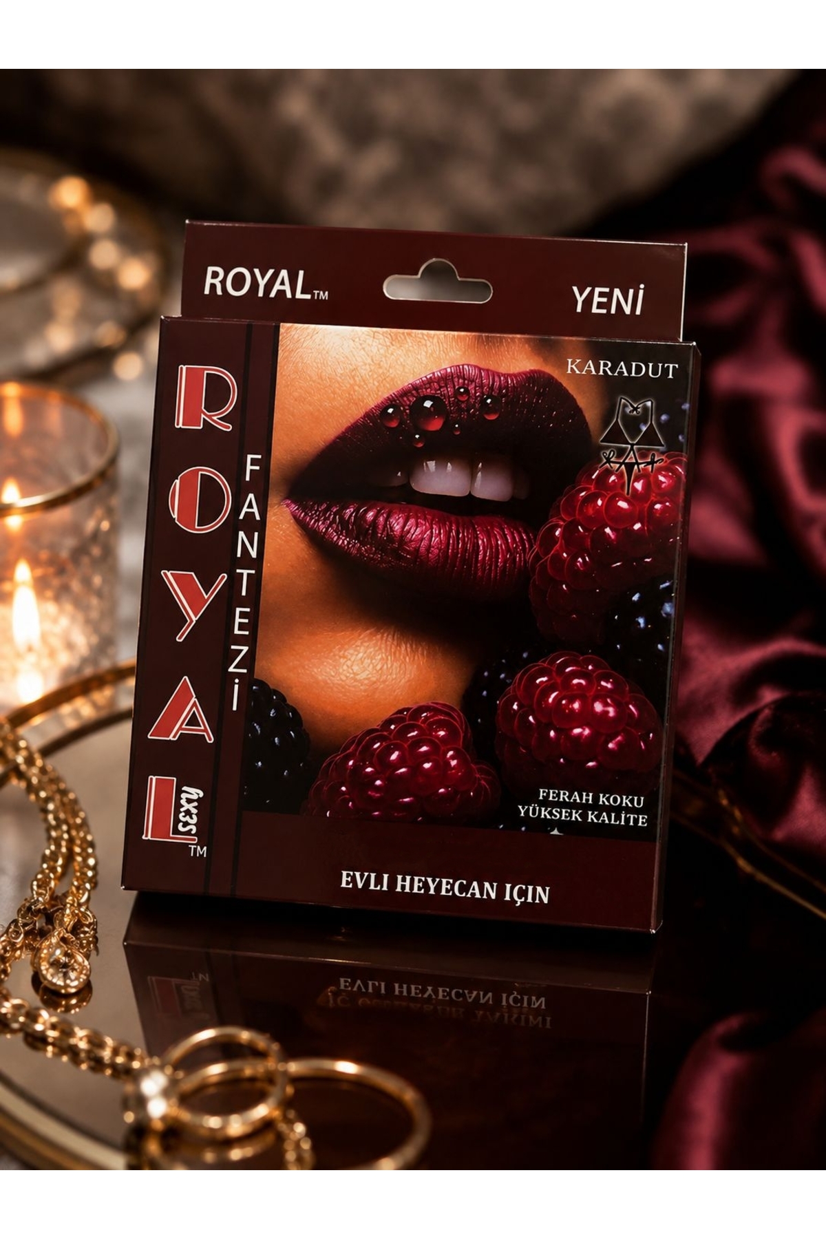Lillie Royal yeni karadut aromalı sütyen tanga