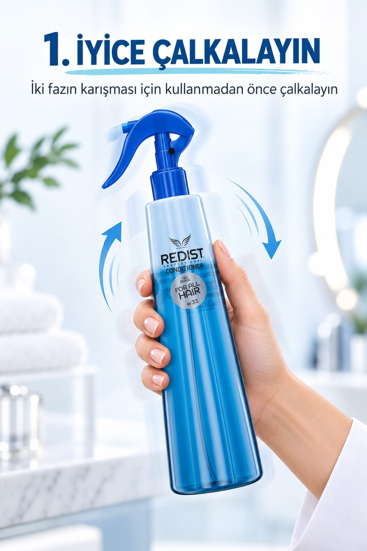 اسپری مو مرطوب کننده و محافظ حرارت All Hair Blue Collagen، 400 میلی لیتر — 117 — تصویر 6 از 9