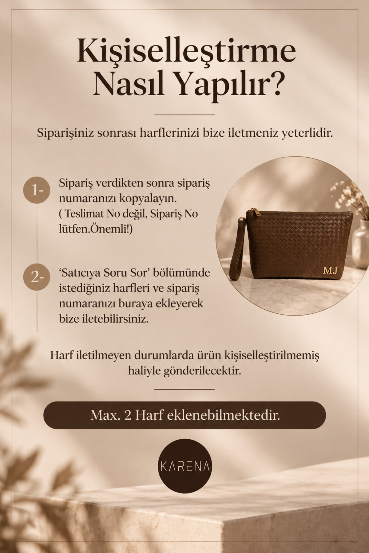 Genel Markalar Haki Kişiye Özel kadın Portföy & Clutch Çanta, El Çantası görsel 3