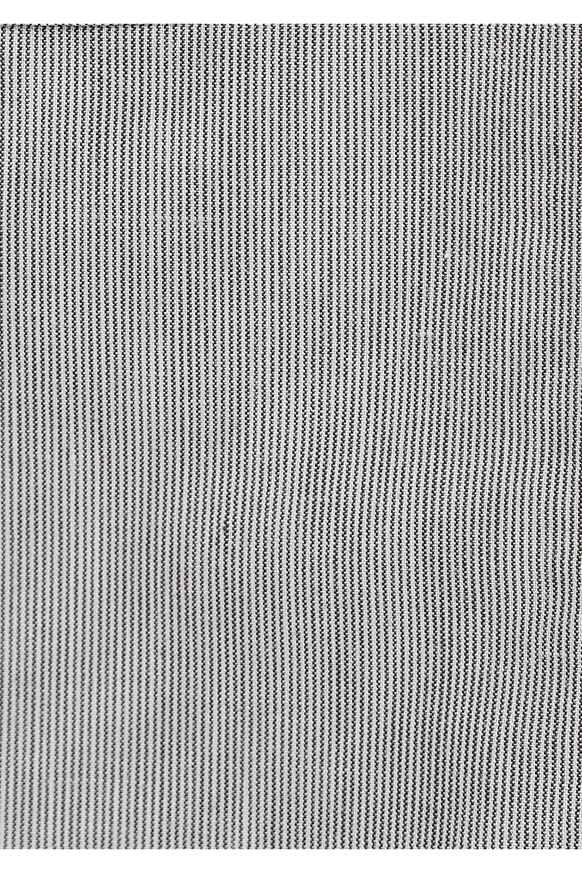 Cep Detaylı Çizgili Gri Gömlek Loose Fit / Bol Rahat Kesim 1211535-88068 — خاکستری — تصویر 8 از 8