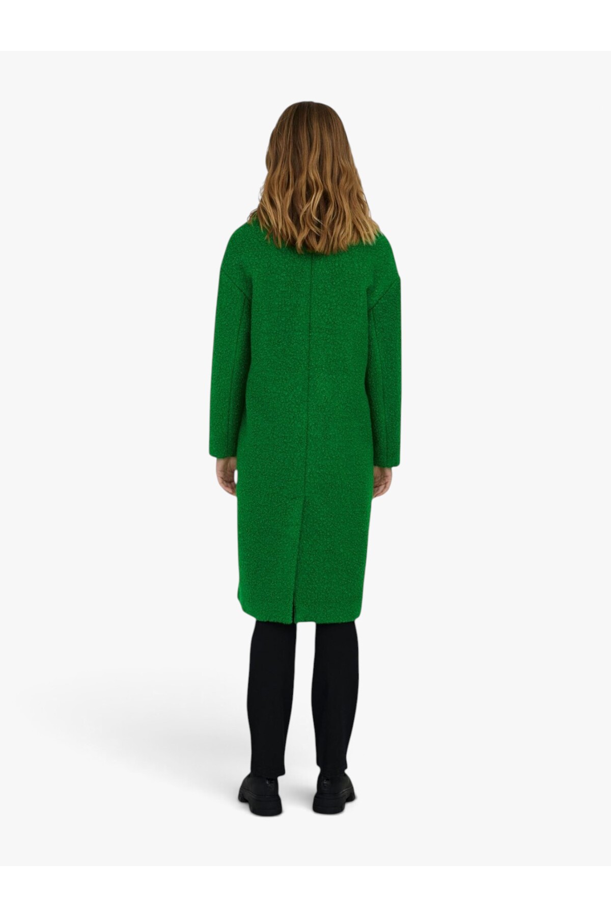 ONLY ONLVALERIA PIPER COAT CC OTW Kadın Yeşil Kaban - 15293695 görsel 4