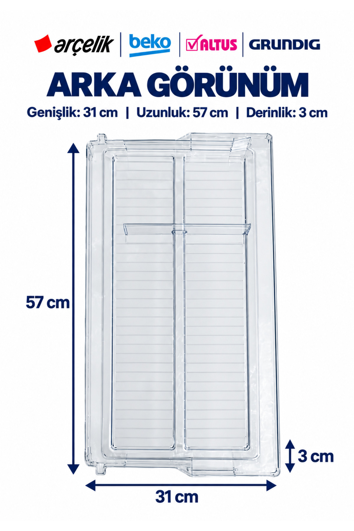 ÖZ BEYAZ EŞYA Beko D 9470 NM DİF. BUZDOLABI B-955 Buzdolabı