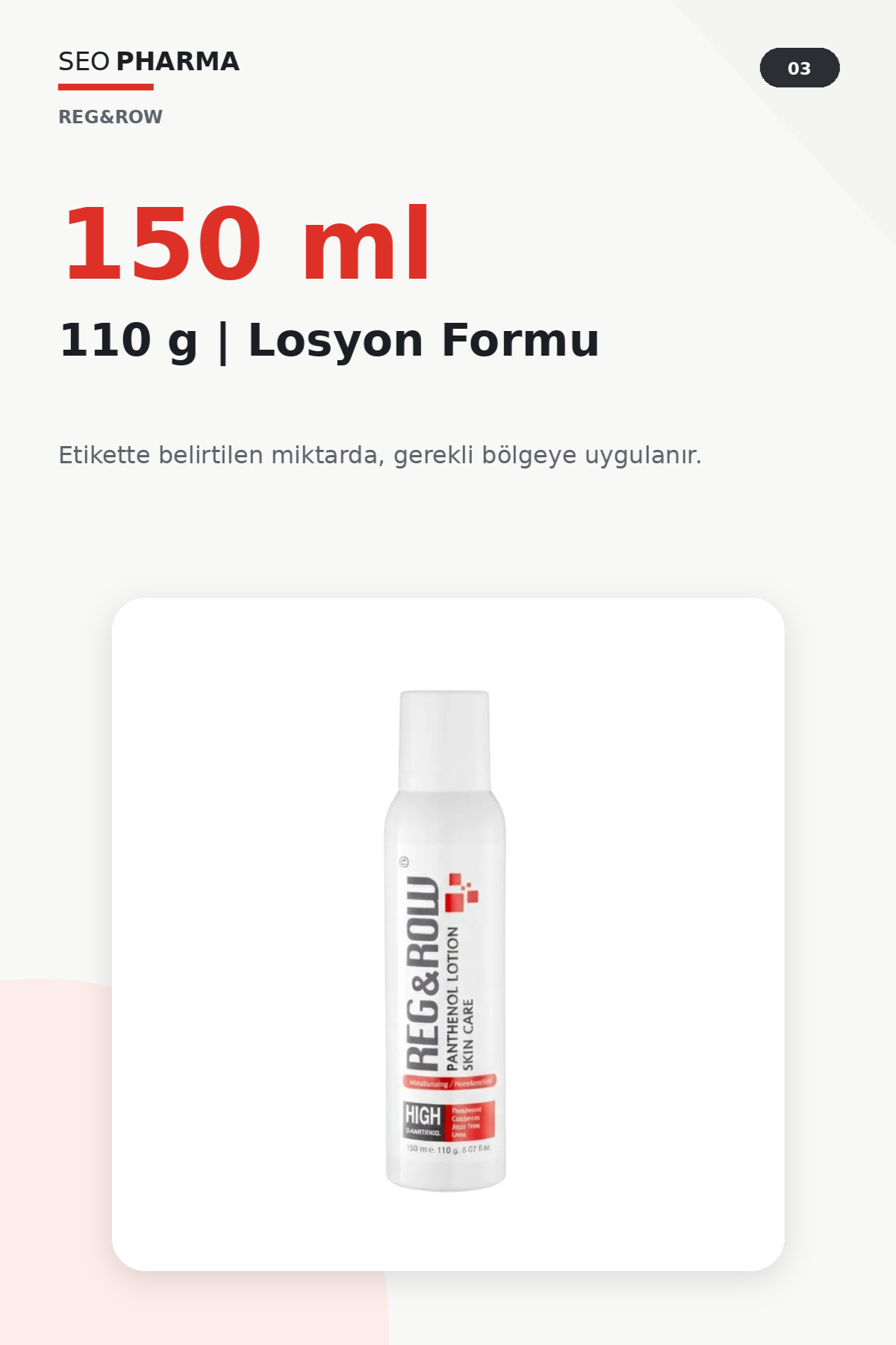 Regrow Panthenol Saç Bakım Köpüğü | Günlük ve Saç Ekimi Sonrası — 734147696 — تصویر 3 از 7