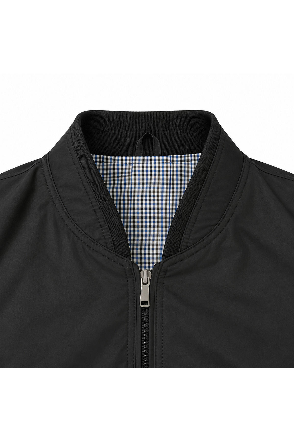 MOT&MONT Erkek Pamuk Polyester Karışım BONDED Kumaş (HAKİM YAKA) Su ve RÜzgar Geçirmez Hafif Günlük & Mevsimlik & Yazlık BABA Montu SİYAH !!! 1 BEDEN KÜÇÜK ALINIZ !!! görsel 3