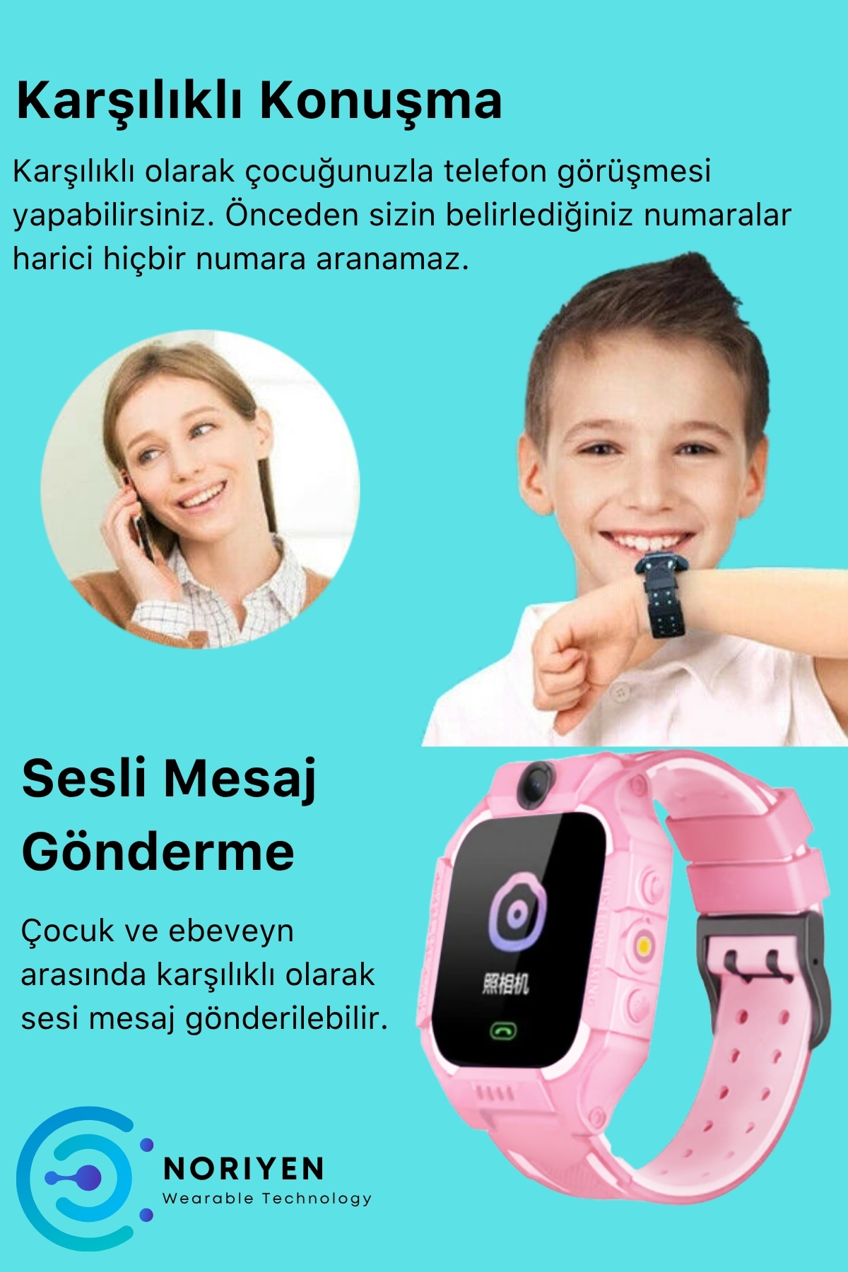 Yeni Nesil 2026 Model Okula Dönüş Hediyesi Sim Kartlı Kameralı Aramalı Sesli Görüşme Suya Dayanıklı Konum Takip Gizli Ortam Dinleme Güvenli Bölge Takibi Garantili Çocuklar İçin Akıllı Saat