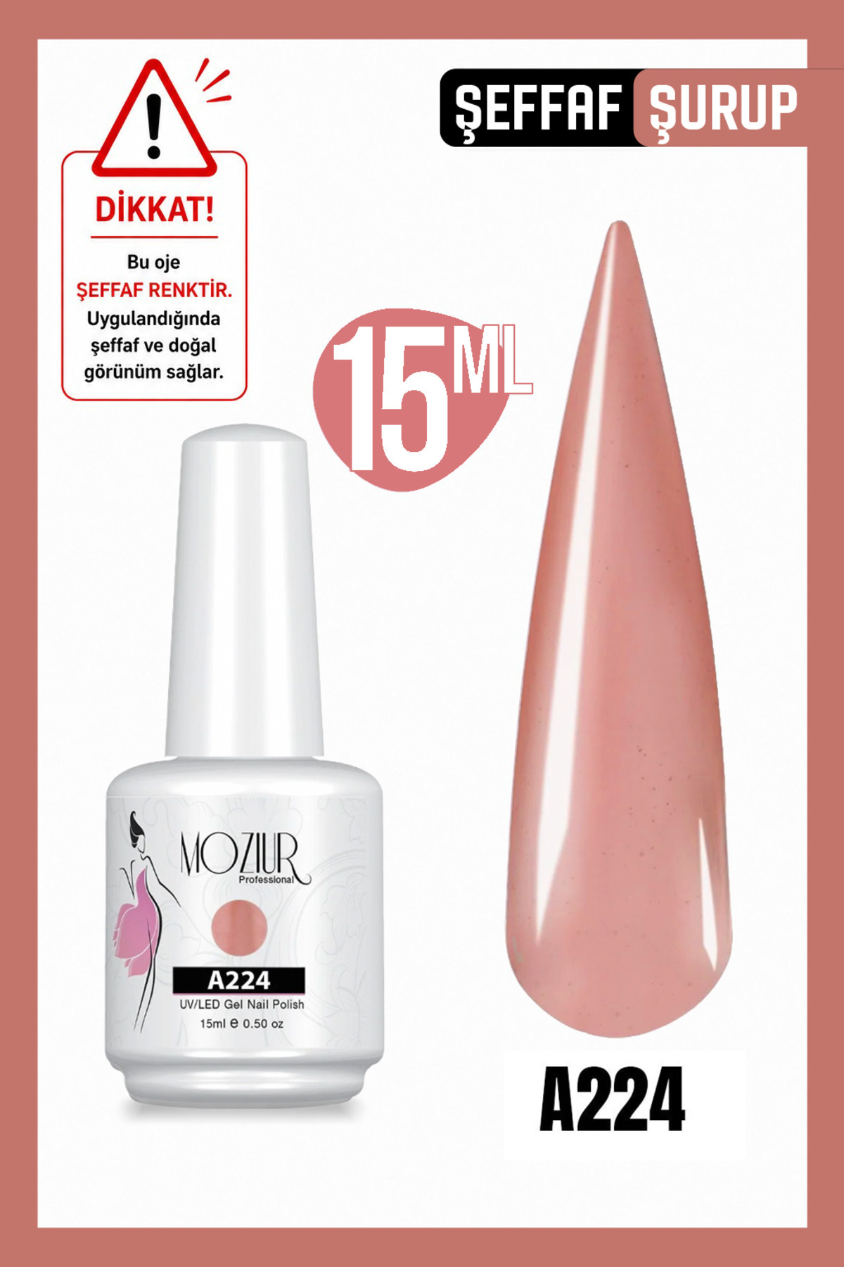 لاک ناخن فرنچ سیکس مدل Nude Transparent Long-Lasting سری 15 میلی‌لیتر سایز بزرگ — رنگارنگ 8683089007409 — تصویر 5 از 8