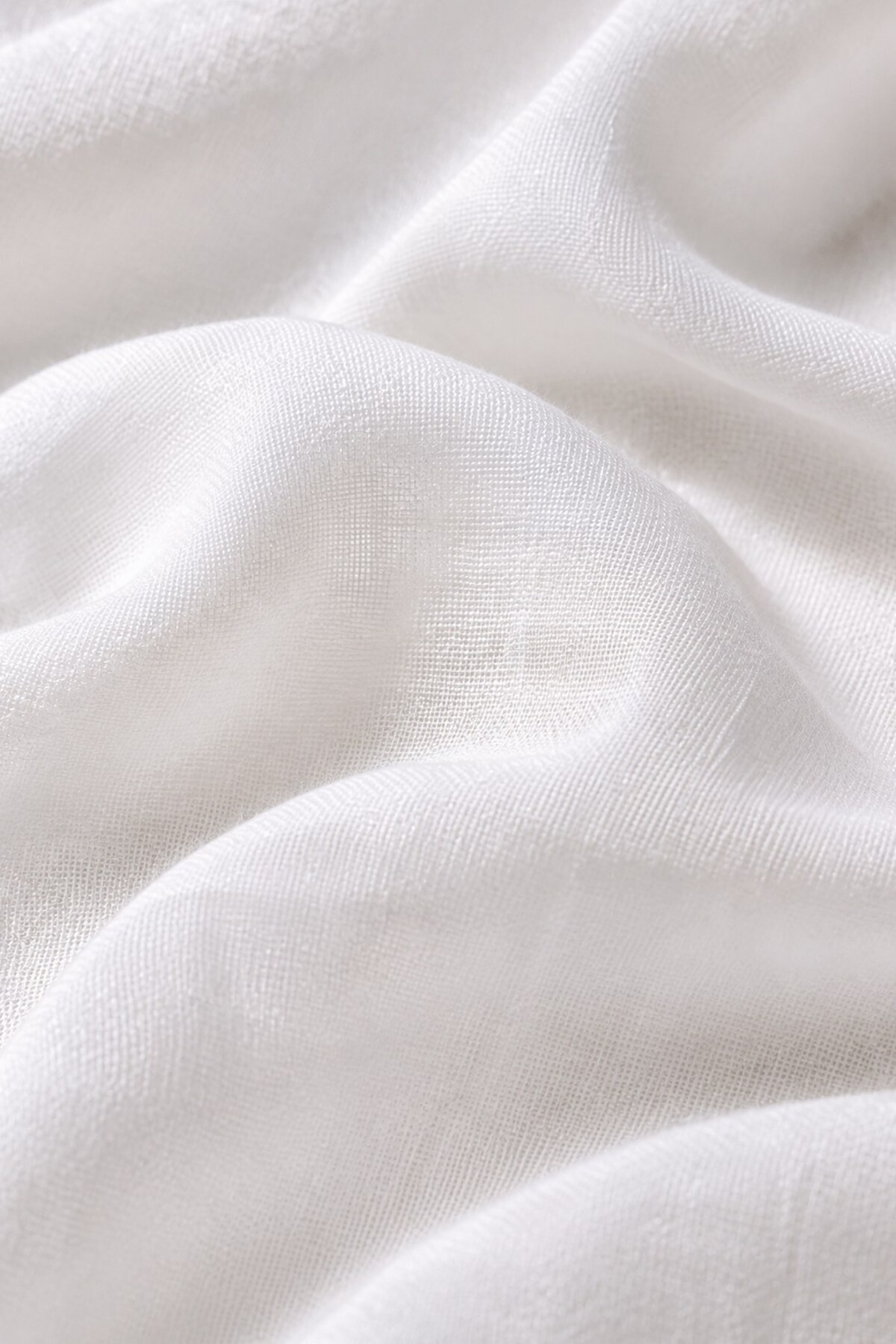 Sabri Özel Erkek Beyaz Normal Kesim Regular Fit %100 Pamuk Klasik Yaka Muslin Gömlek görsel 7