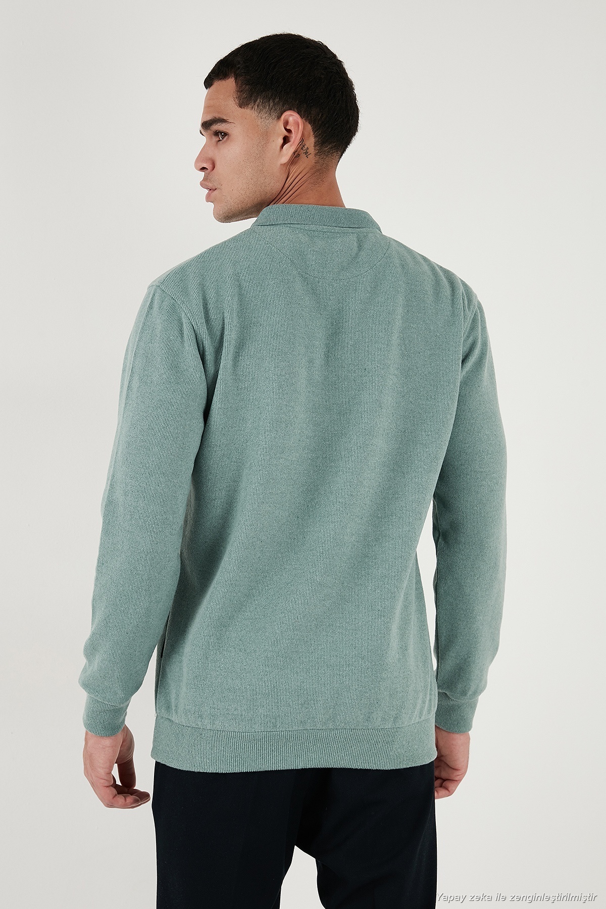 Buratti Pamuk Karışımlı Regular Fit Polo Yaka Kazak Erkek POLO YAKA KAZAK 456223 görsel 6
