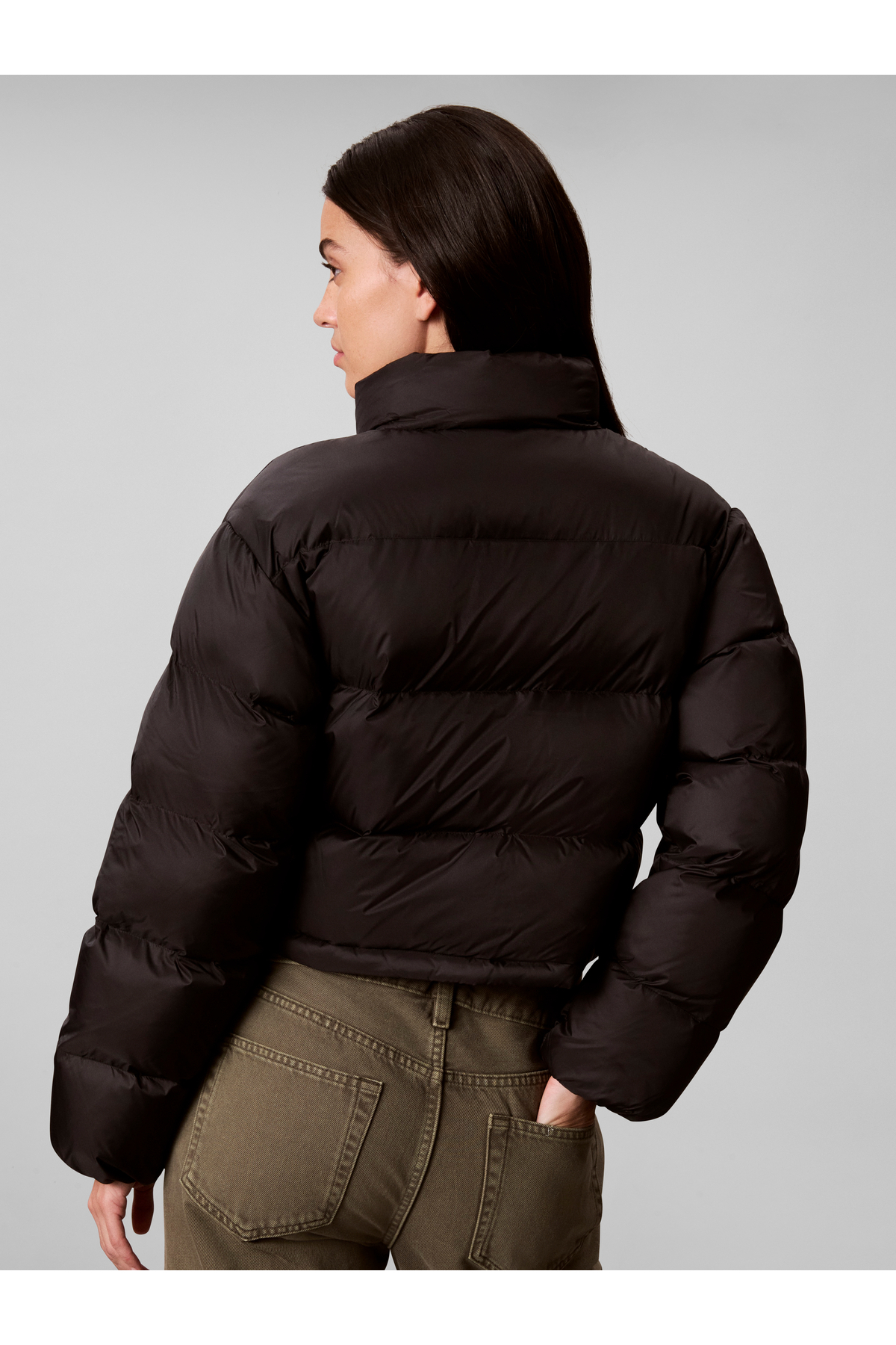 Calvin Klein ESSENTIAL MW CROP PUFFER görsel 6