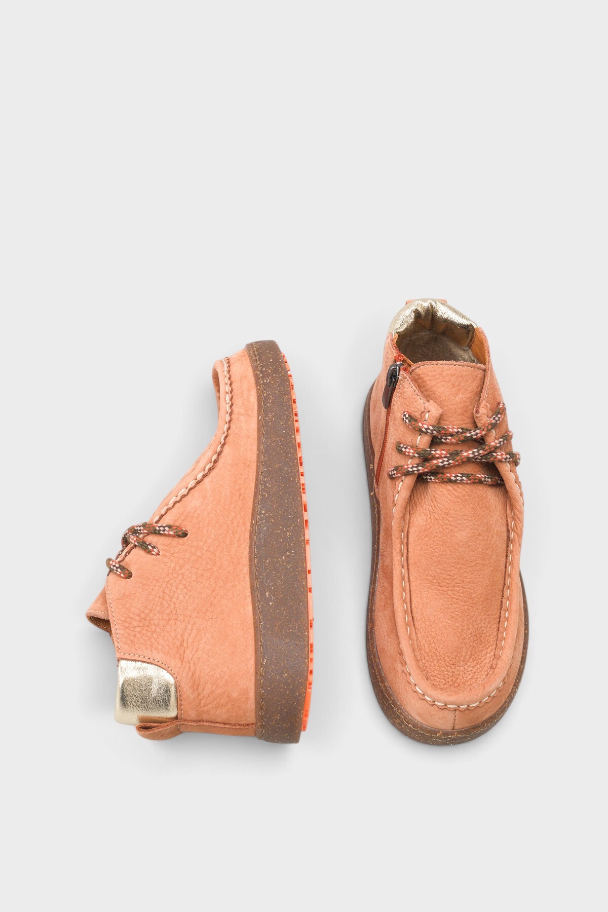 Capone Outfitters Cammy Hakiki Nubuk Deri Konfor Kadın Bot görsel 3