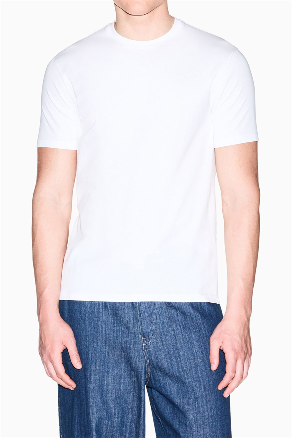 تی‌شرت یقه گرد مردانه سفید آرمانی اکسچنج تی شرت Armani Exchange