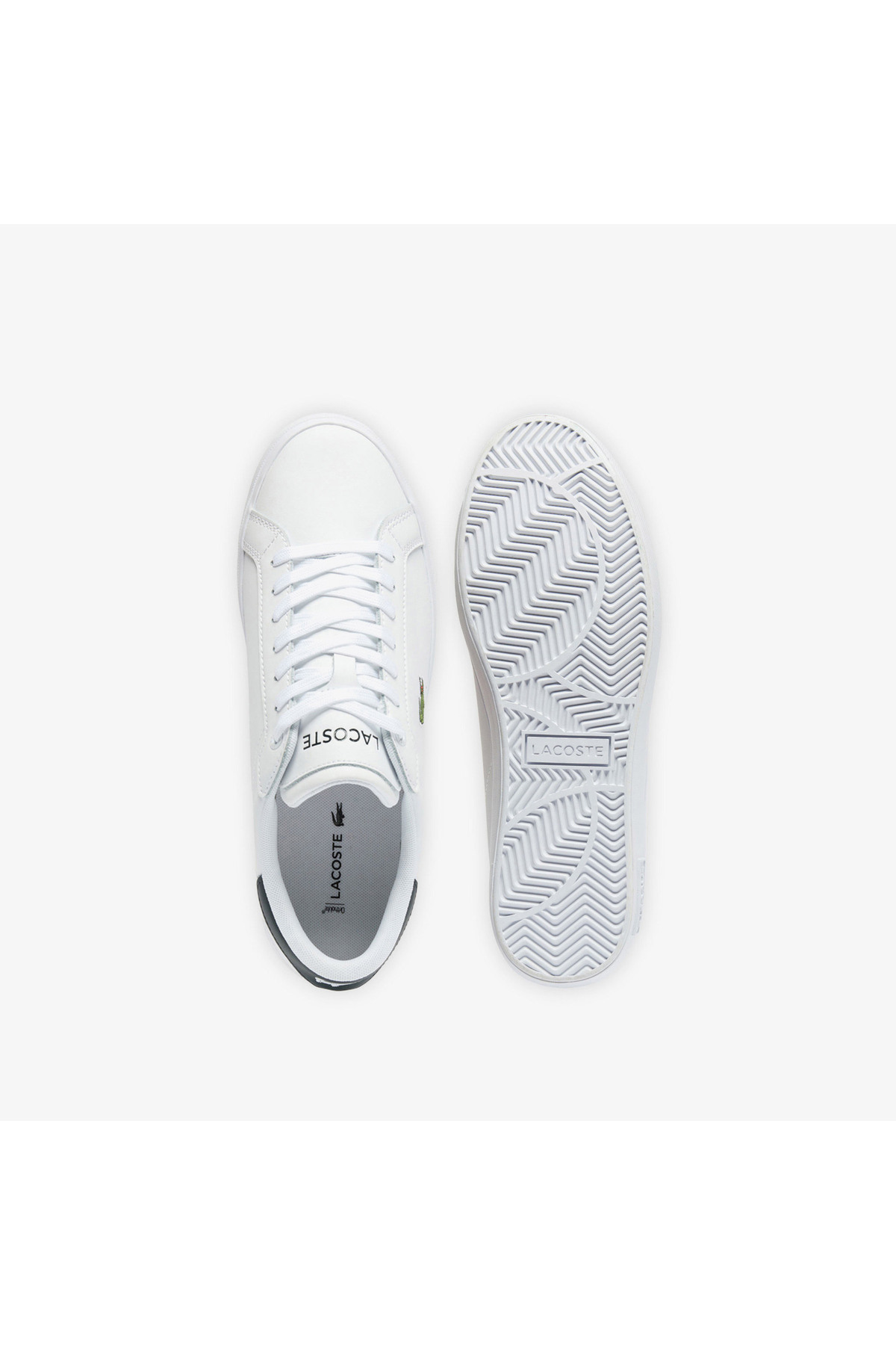 Lacoste Powercourt Erkek Beyaz Sneaker görsel 4