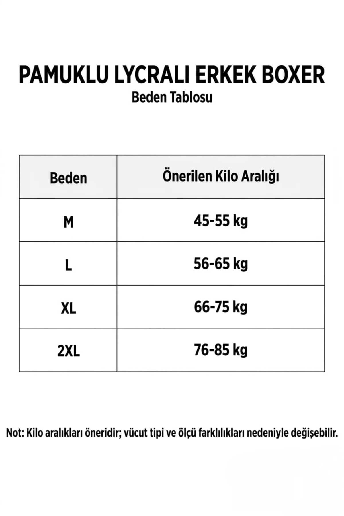 enmodaiçgiyim 10'lu Paket Siyah - Gri Erkek Boxer, Pamuklu Likralı, Rahat İç Giyim görsel 2