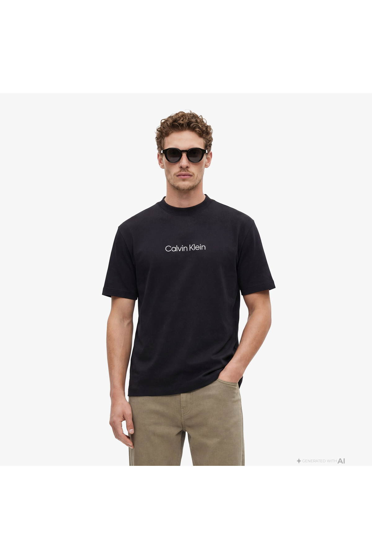 تیشرتمردانهCalvin Kleinمشکی