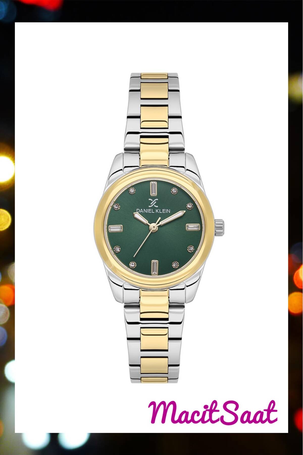 Daniel Klein Retro Mini Rolex Kasa Kadın Kol Saati görsel 5