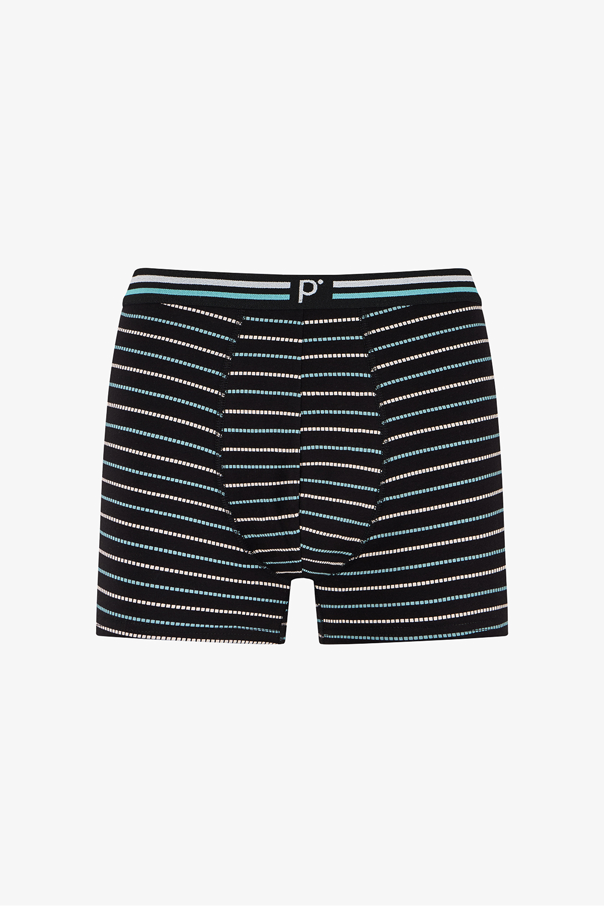Penti Erkek Yeşil Line Geometrik Desenli 3'lü Boxer görsel 4