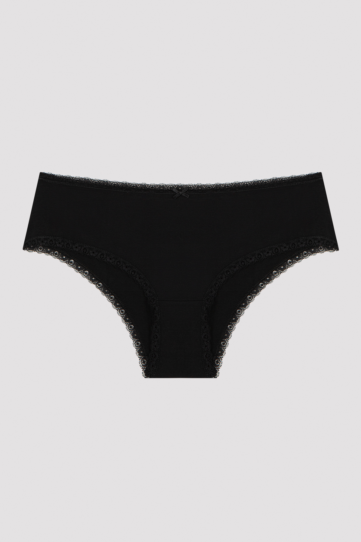 Penti Daily Lace 3'lü Pamuklu Gri Hipster Külot görsel 5