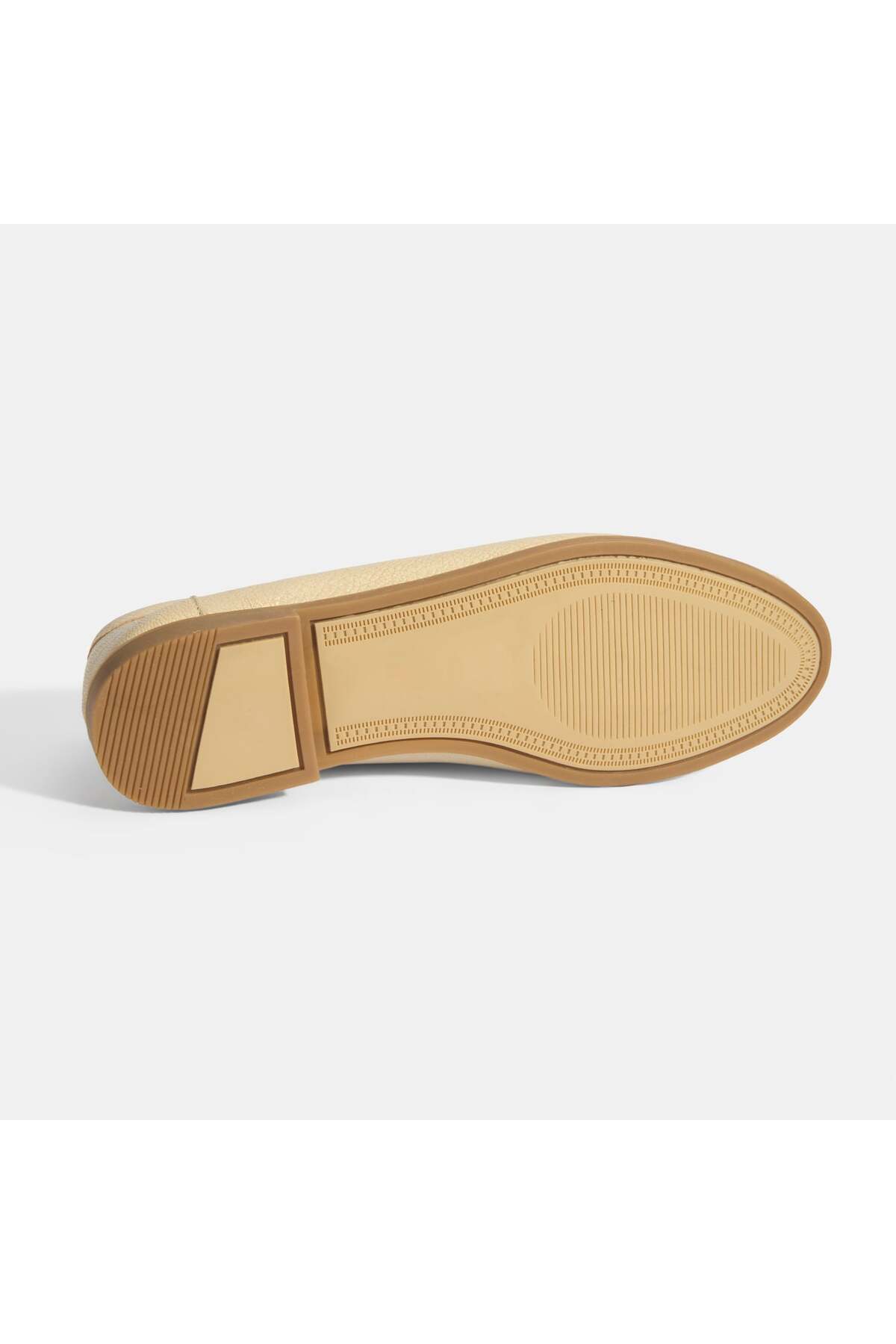 Desa Kadın Bej Slip-On Deri Loafer görsel 4