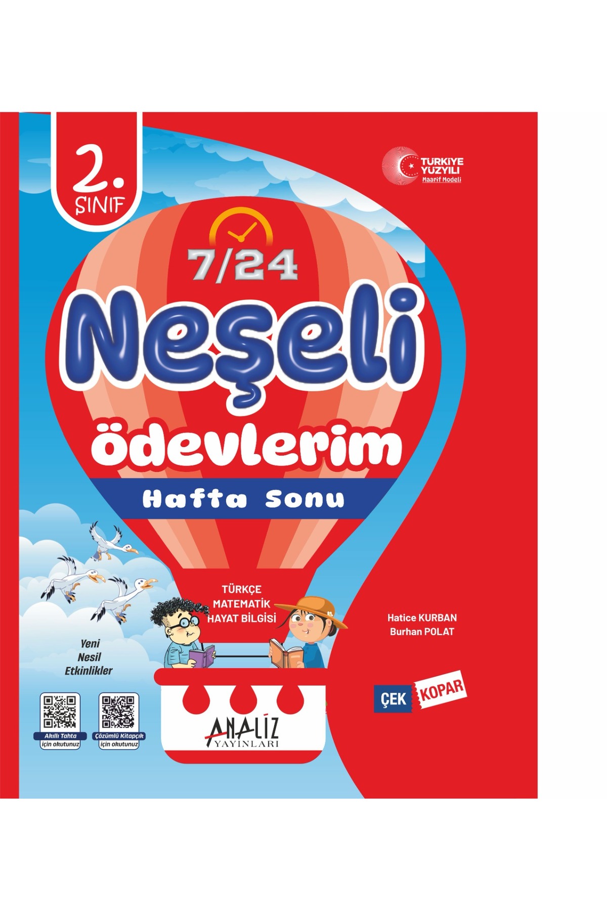 Analiz Yayınları 2.SINIF NEŞELİ HAFTA SONU ÖDEVLERİM - Fiyatı