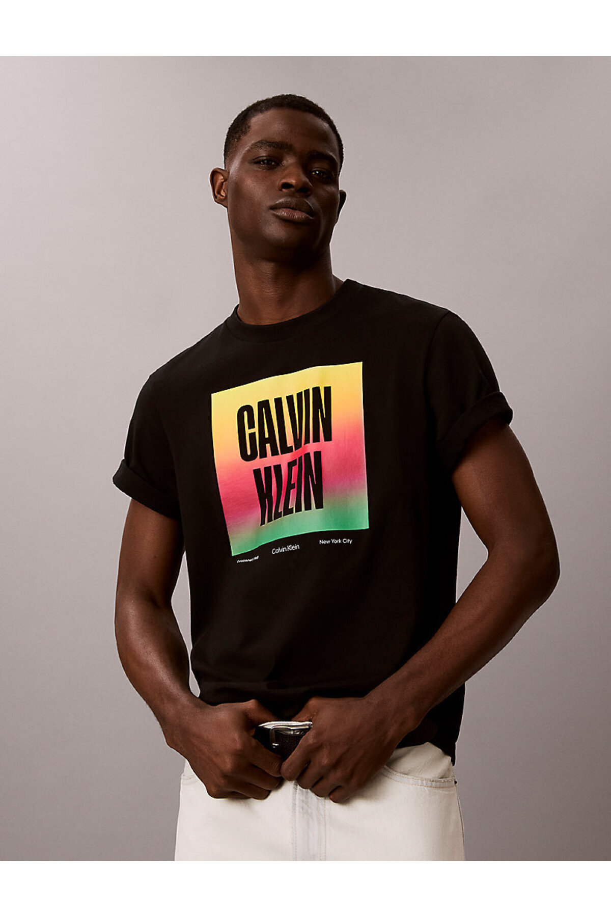 تیشرتمردانهCalvin Kleinمشکی