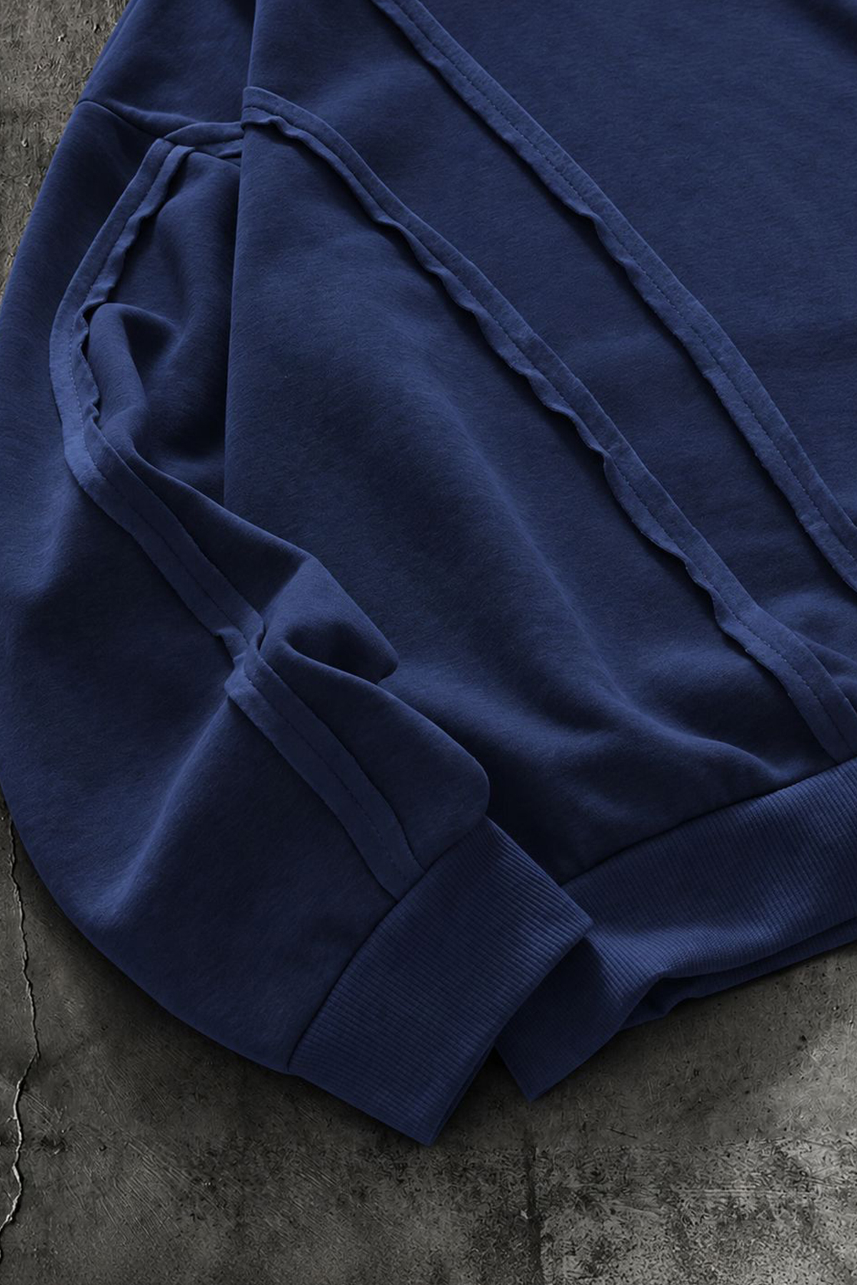 North London Kavisli Oversize Sweatshirt görsel 4
