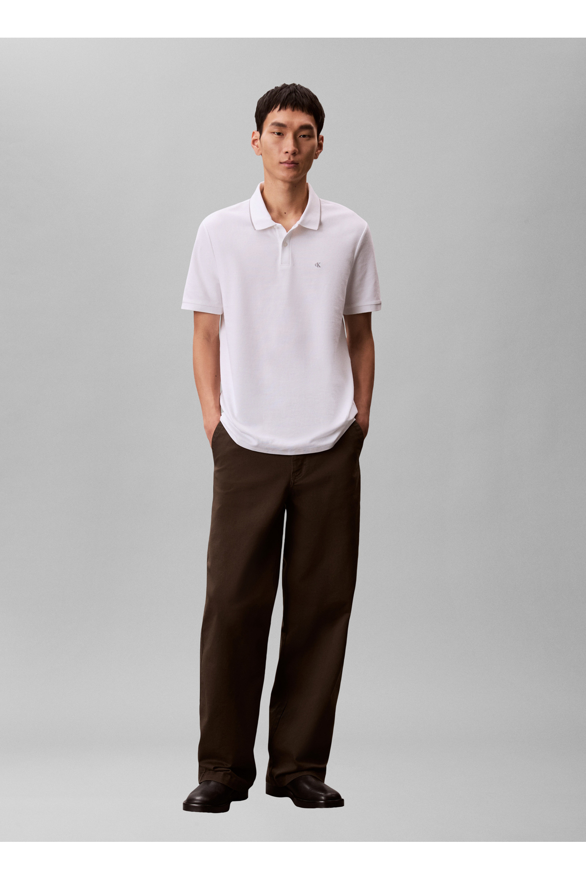 تیشرتمردانهCalvin Kleinسفید