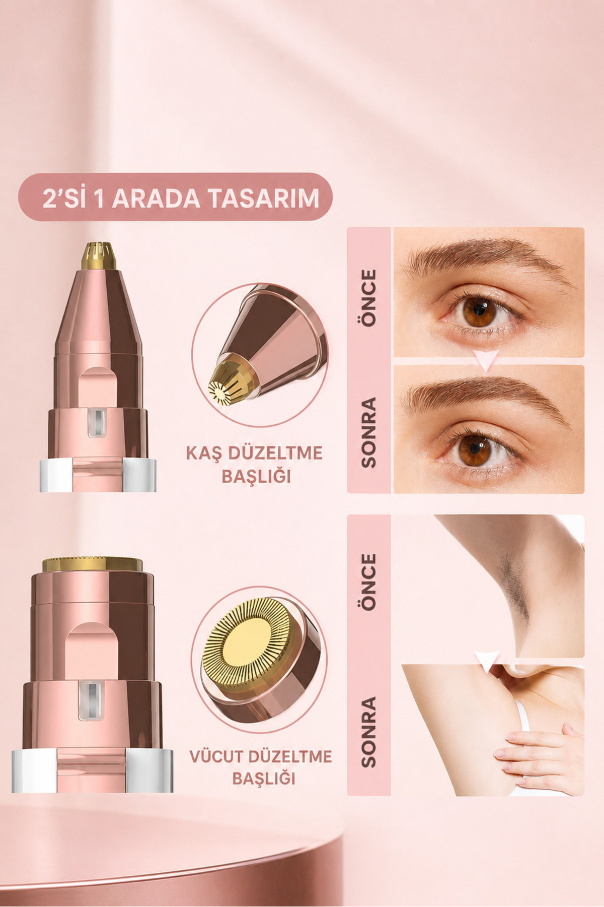 2'si 1 Arada Yüz Tüy Epilatörü — 33 — تصویر 7 از 9