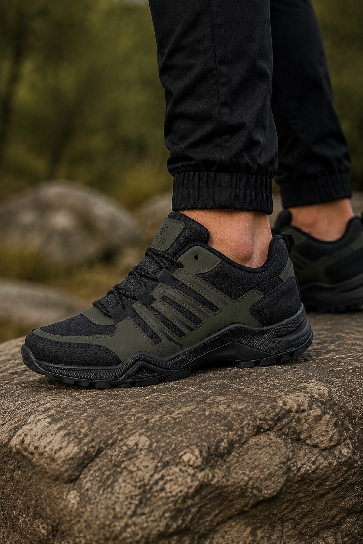 Vojo Heber Suya Dayanıklı Kışlık Outdoor Erkek Ayakkabı Haki görsel 3