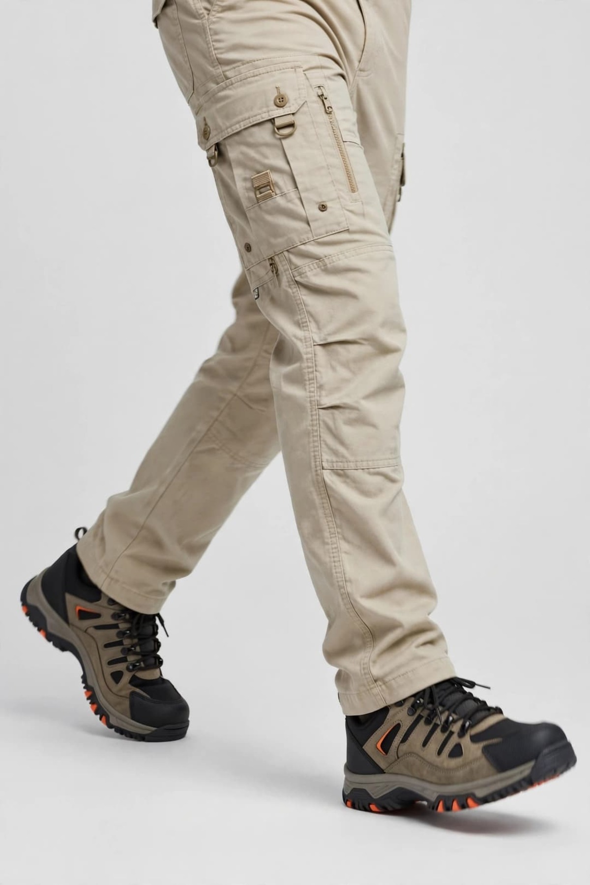 Tomato Bags Erkek Outdoor Trekking Botu Suya Dayanıklı Kaymaz Taban Kışlık Yürüyüş Ayakkabısı görsel 5