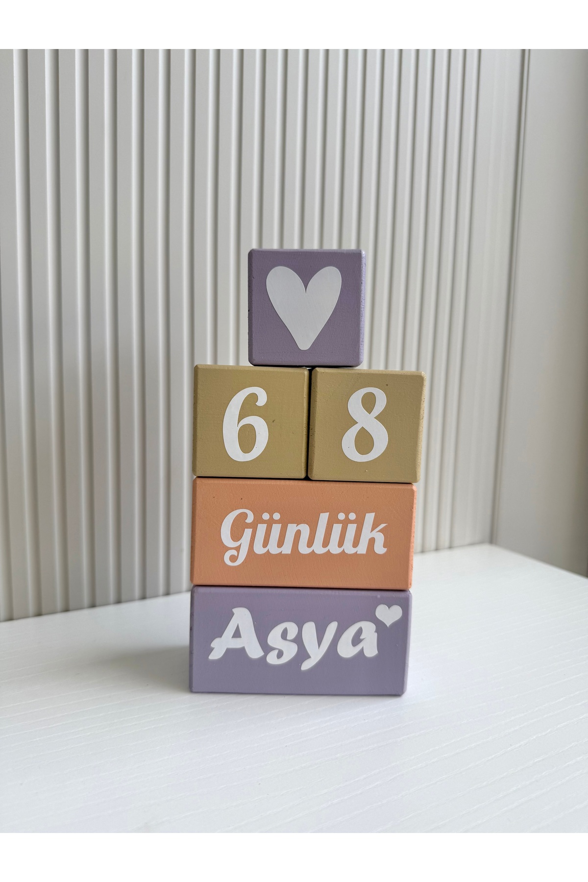 Kişiye Özel Bebek Anı Küpleri ve İsimli Bebek Seti