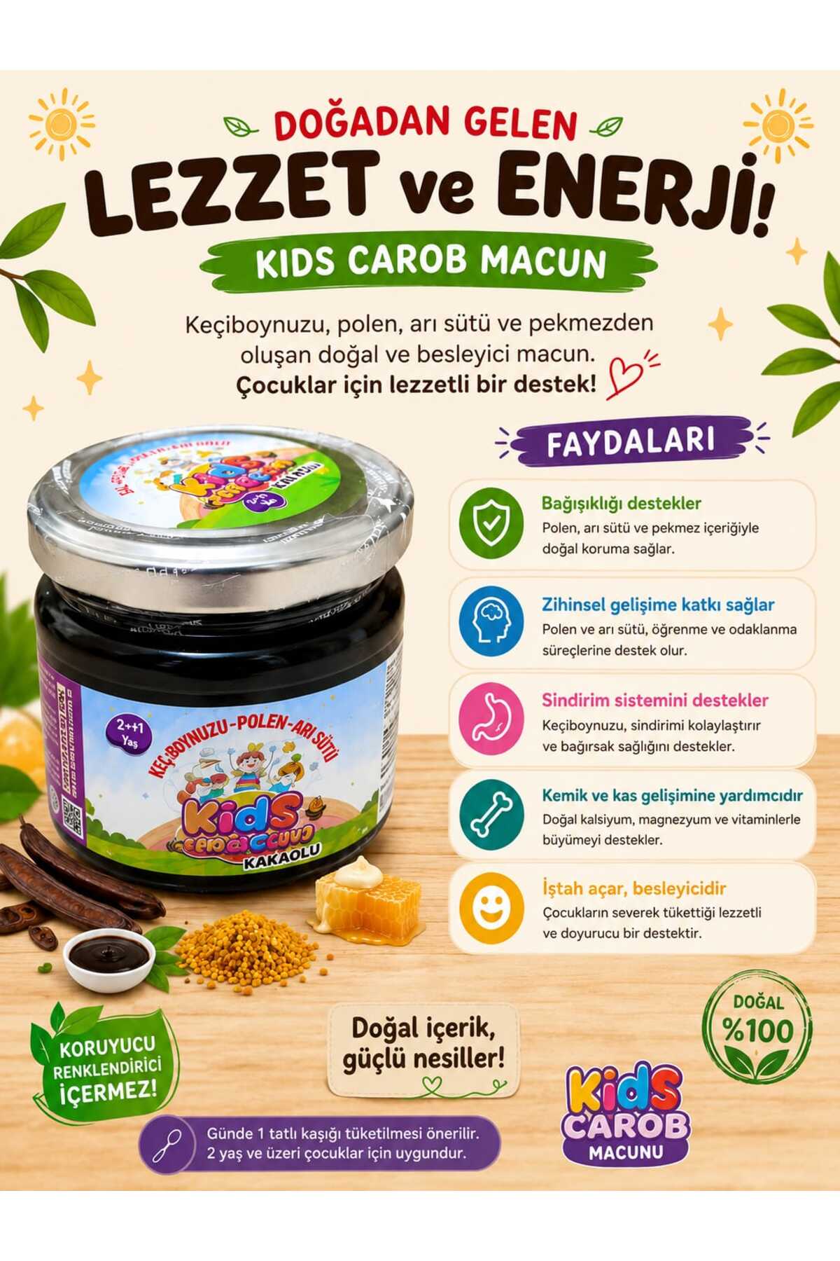 DOĞAL İÇERİKLİ KIDS MACUNU — DİKM2211345 — تصویر 2 از 3