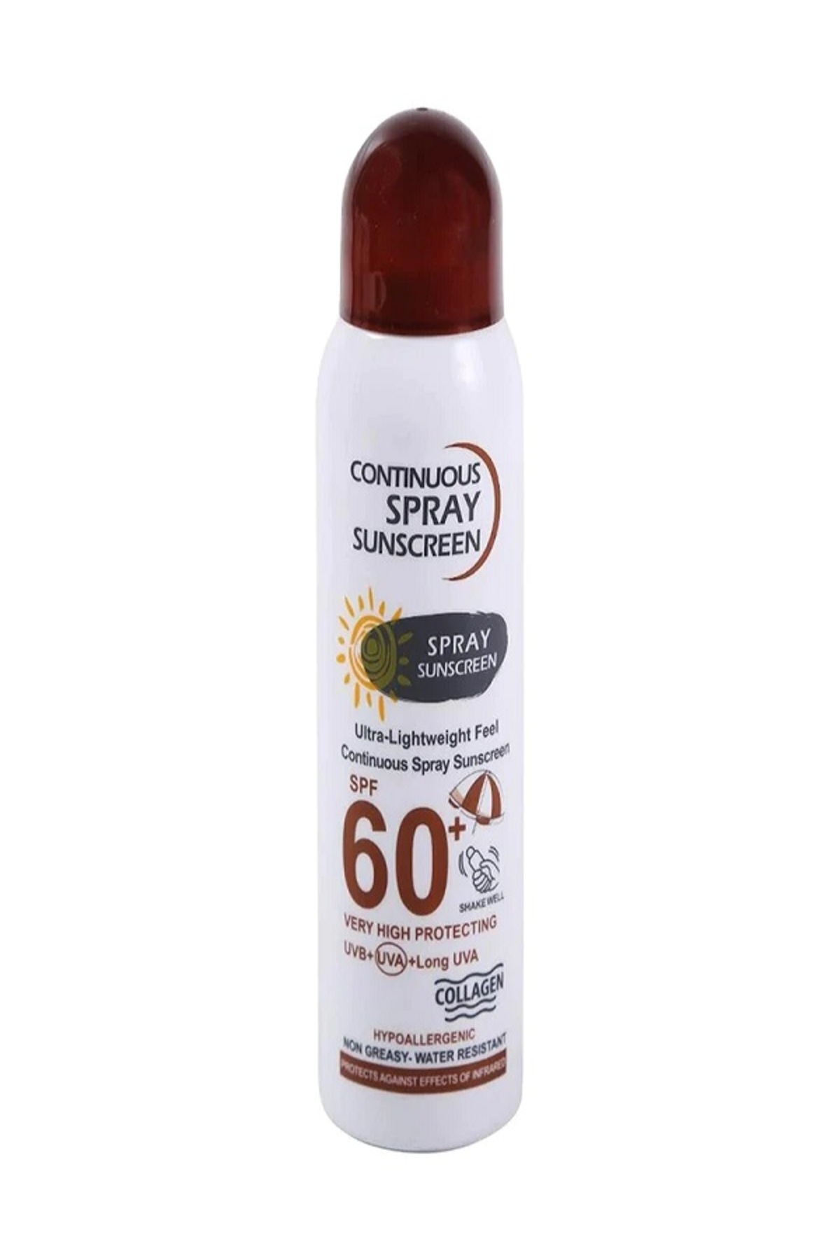 Yaşlanma Karşıtı Beyazlatıcı Yüksek Koruma Güneş Kremi SPF 60 Sprey Güneş Koruyucu 230 ML — 2651256151 — تصویر 4 از 6