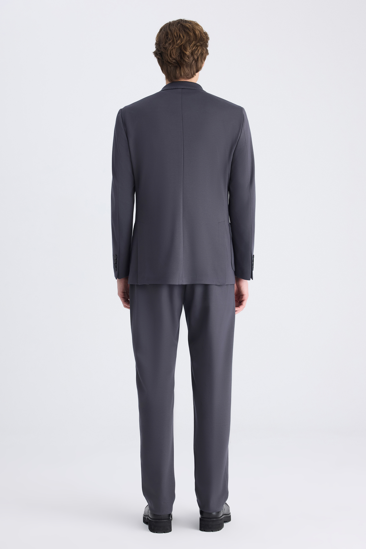 Ds Damat Slim Fit Antrasit Baskılı Takim Elbise — خاکستری 5HC05S206577M — تصویر 3 از 8