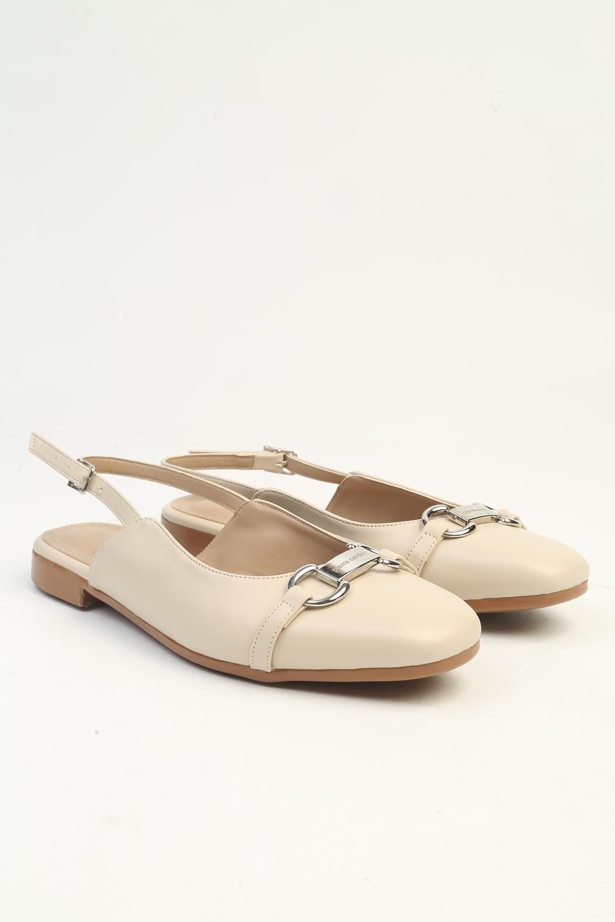 Pierre Cardin Kadın Krem Babet PC-54711 görsel 3
