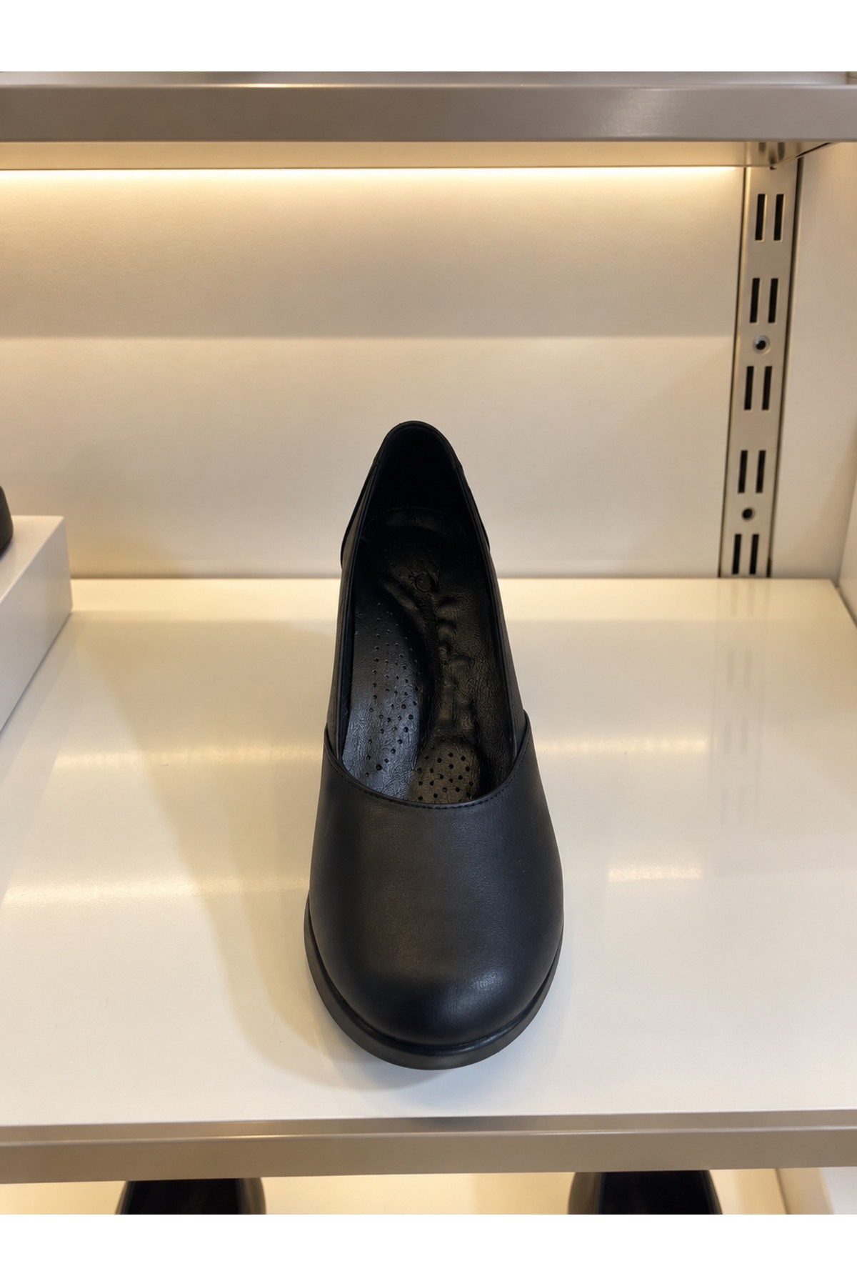 Maiss Shoes 1935 Kadın Hakiki Deri 6 cm Dolgu Topuk Günlük Ayakkabı görsel 3